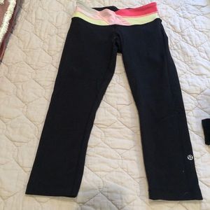 Reversible lululemon yoga pants